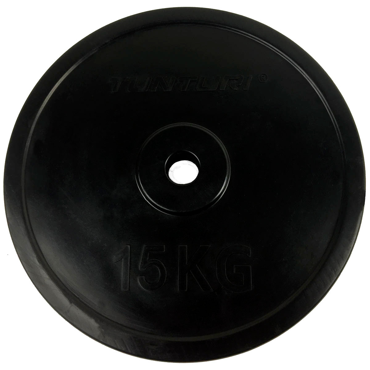 Tunturi Weightplate Rubber 15 kg Ø30