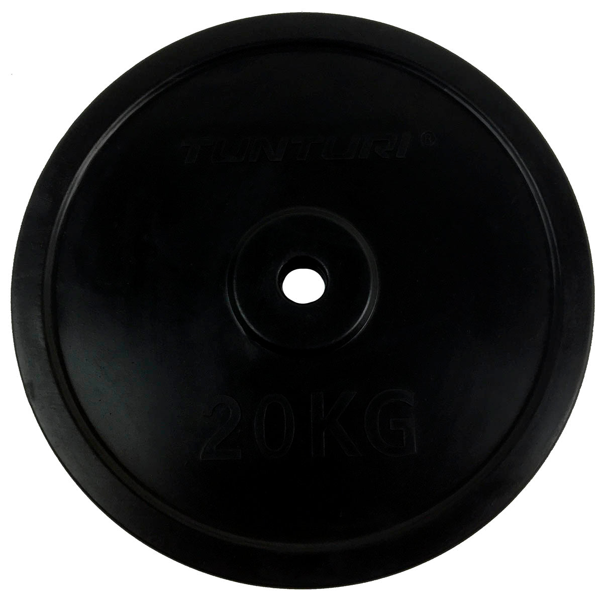 Tunturi Weightplate Rubber 20 kg Ø30