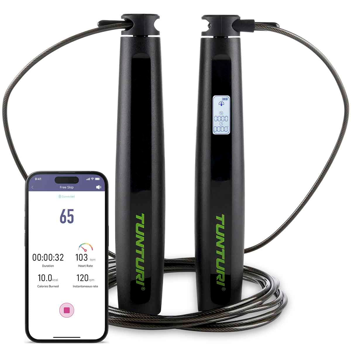 Tunturi Smart Jumprope W. Display+ App