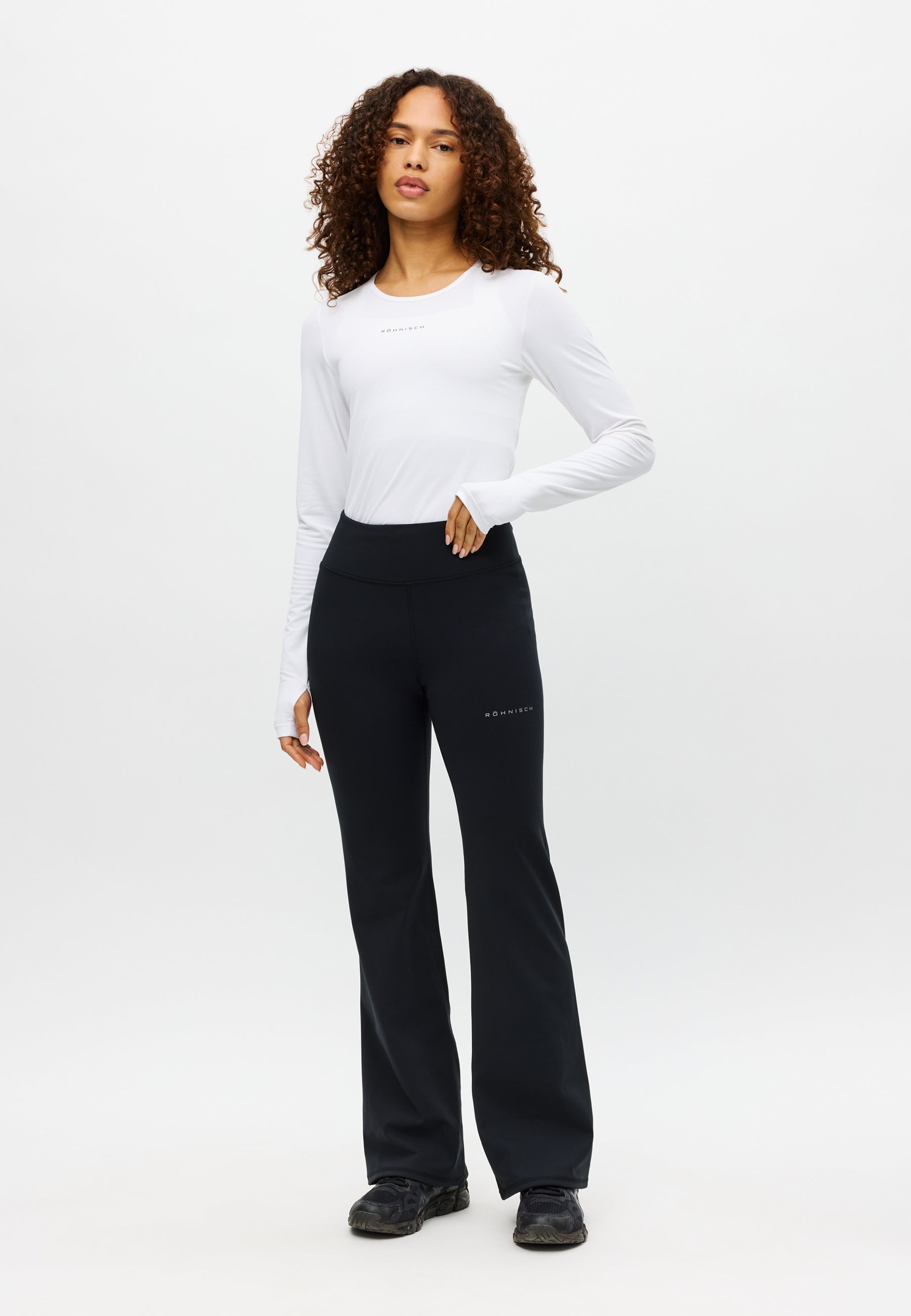 RÖHNISCH Thermaflow Flare High Waist Tights Black