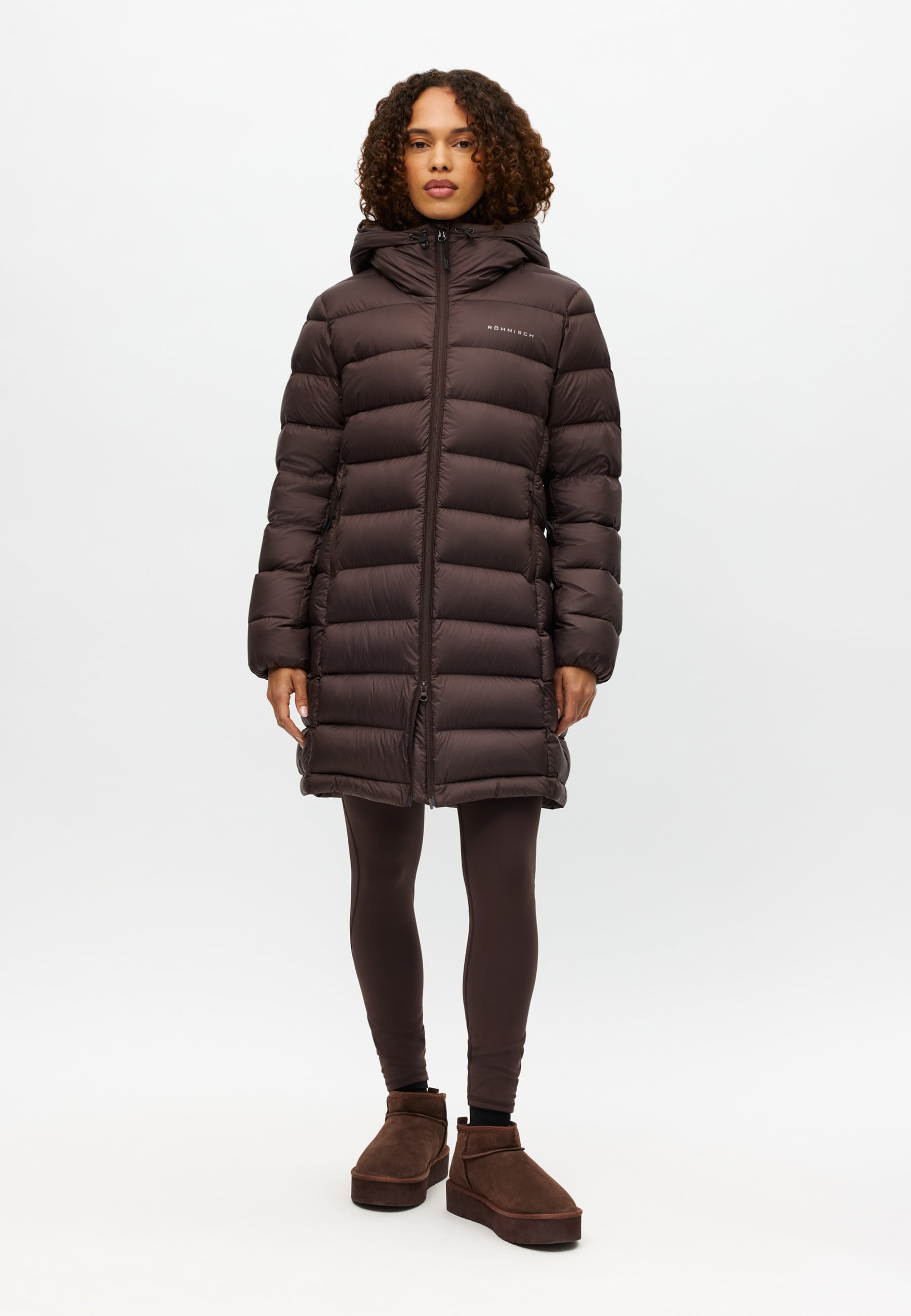 RÖHNISCH Nano Down Mid Coat Java