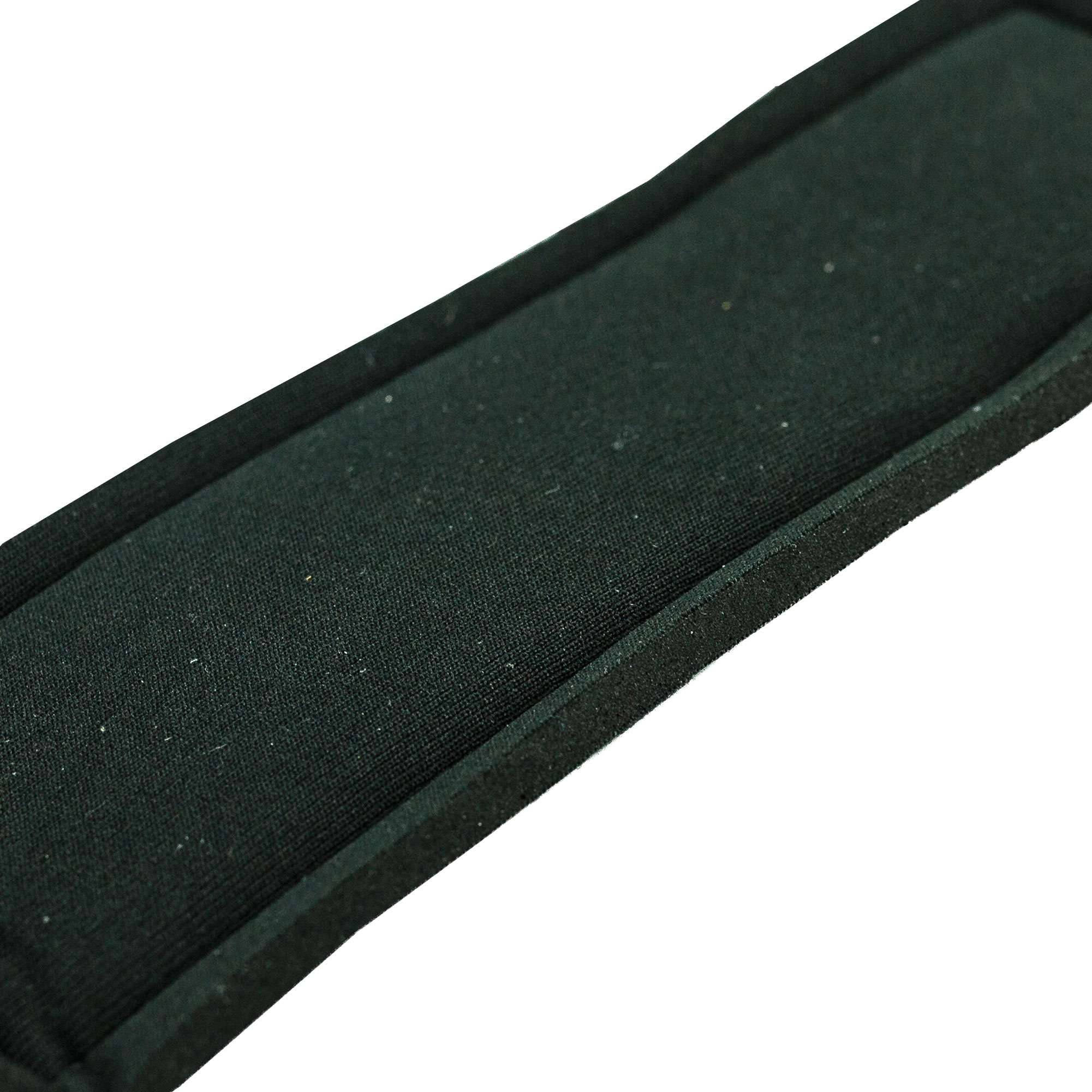 C.P. Sports Padded Leather Lifting Straps, black C.P. Sports