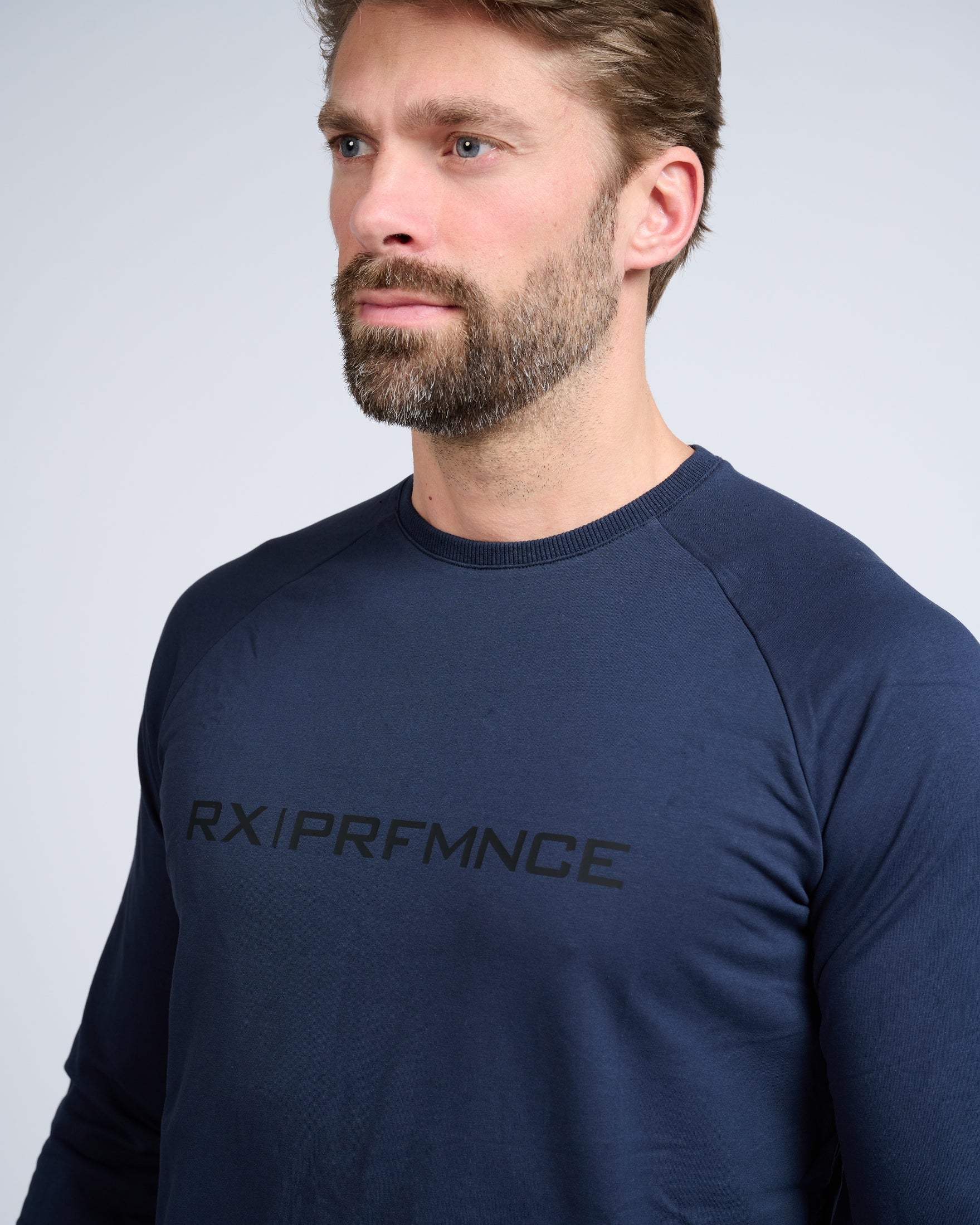 RX Performance Murph Long Sleeve Navy Blue RX Performance