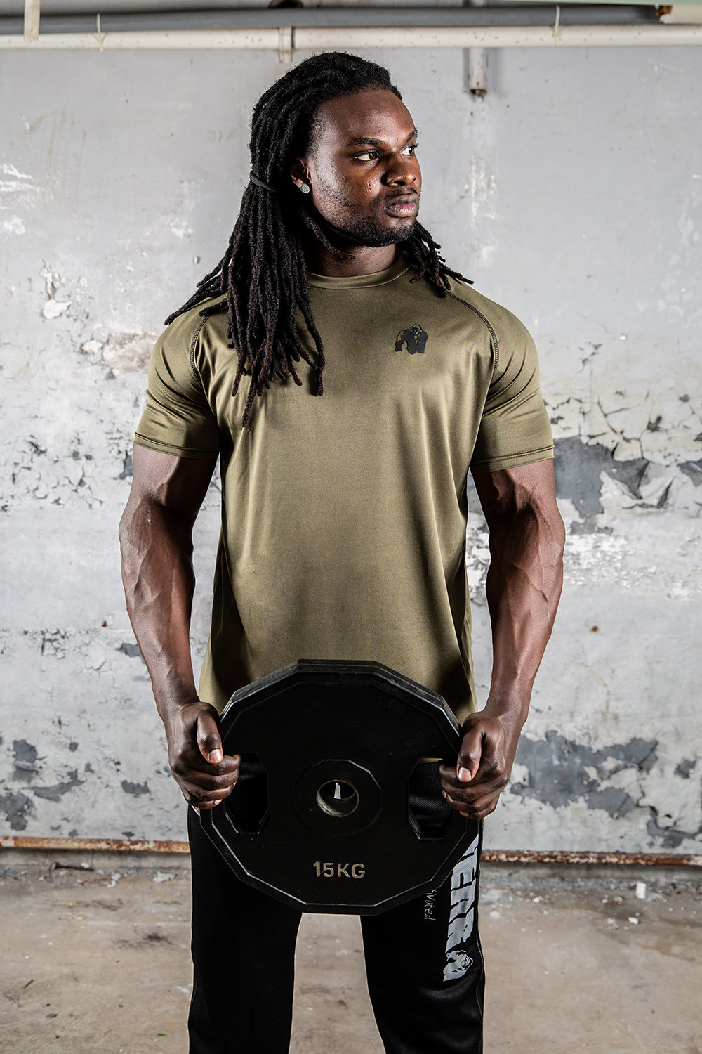 Gorilla Wear Performance T-Shirt Army Green