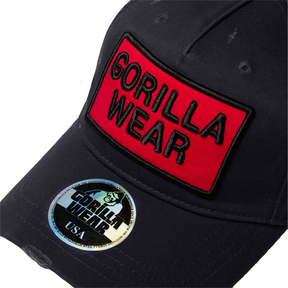 Gorilla Wear Harrison Cap, black/red Gorilla Wear