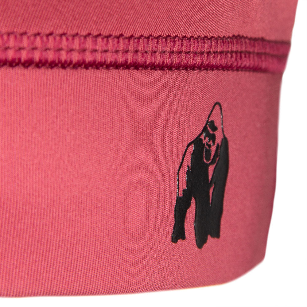 Gorilla Wear Meta Sports Bra, burgundy red Gorilla Wear