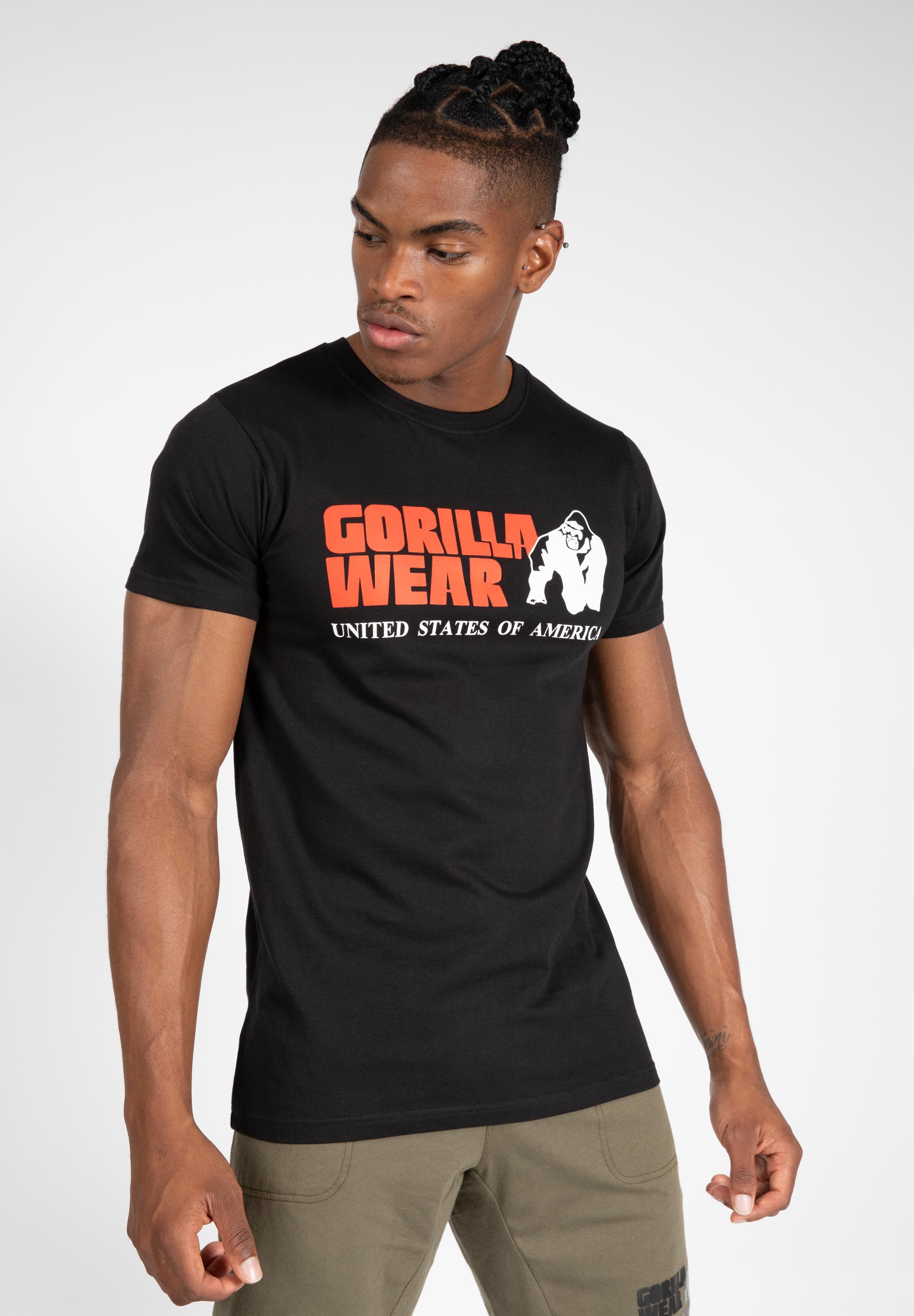 Gorilla Wear Classic T-Shirt, black Gorilla Wear