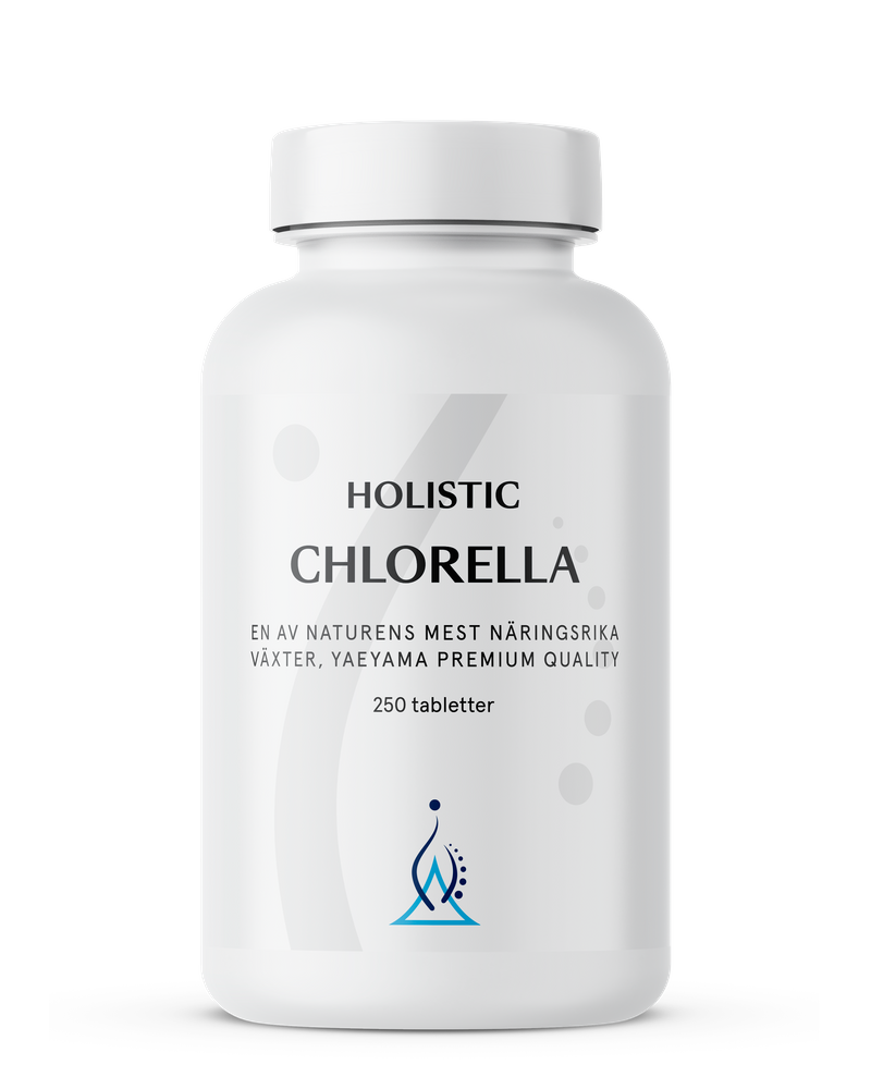 Holistic Chlorella 250 tabletter