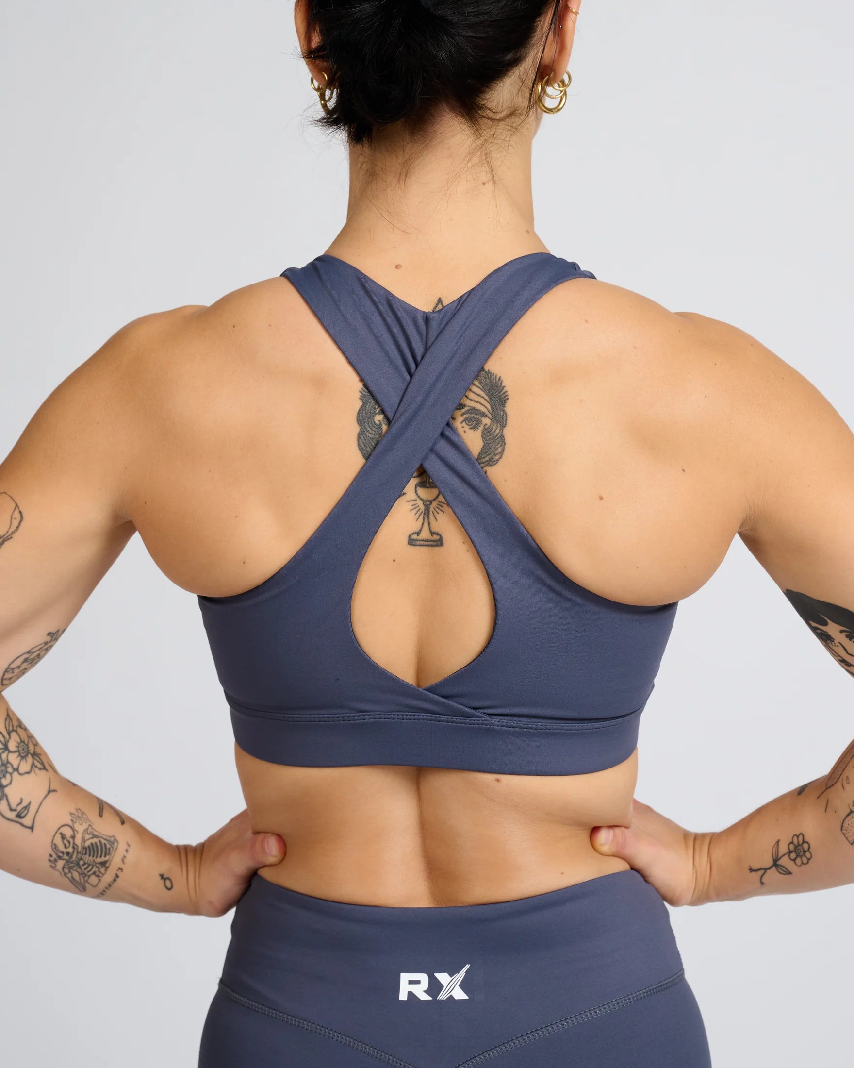 RX Performance Sport Bra Deep Graphite RX Performance
