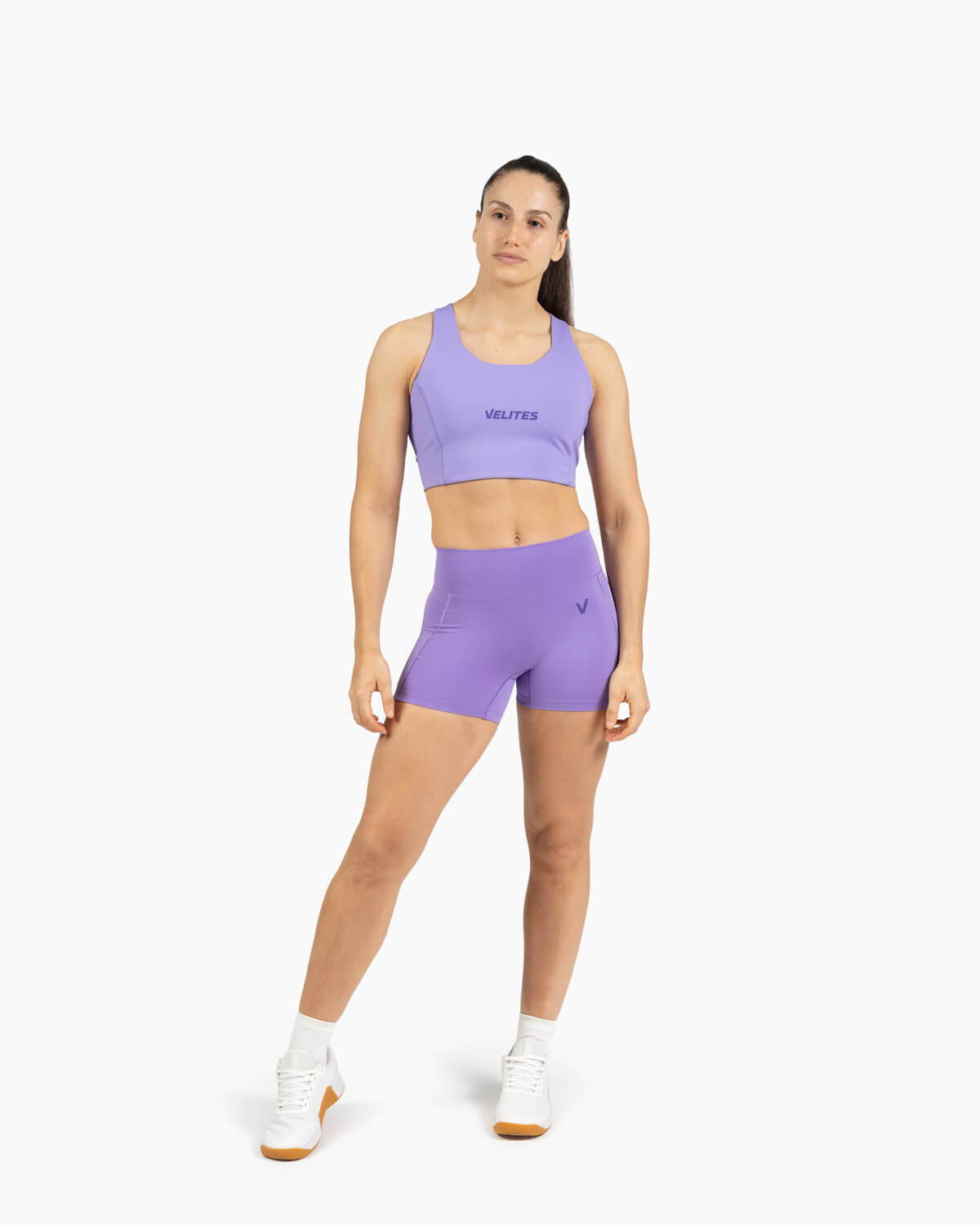 Velites Bra high neck Holo Wisteria