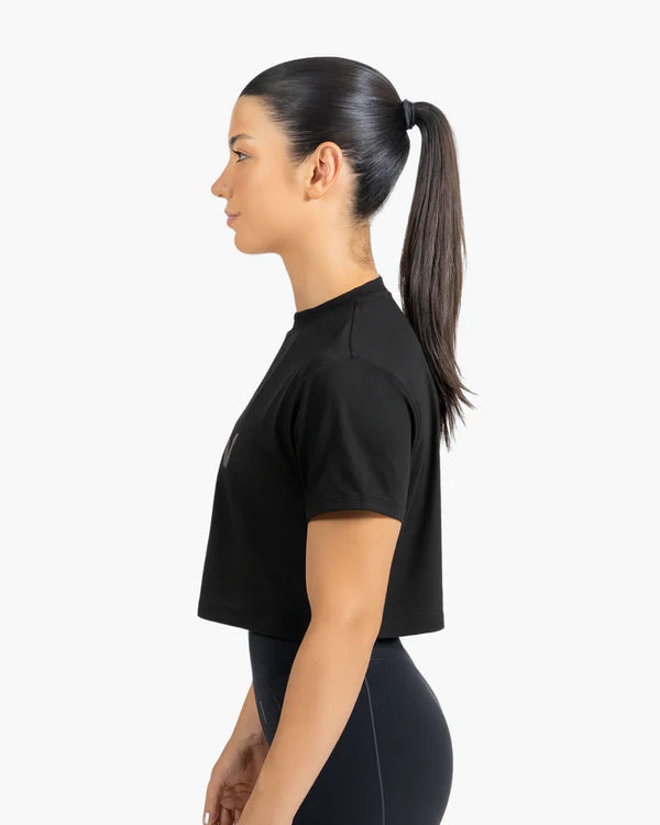 Velites Prvn Crop Holo Svart