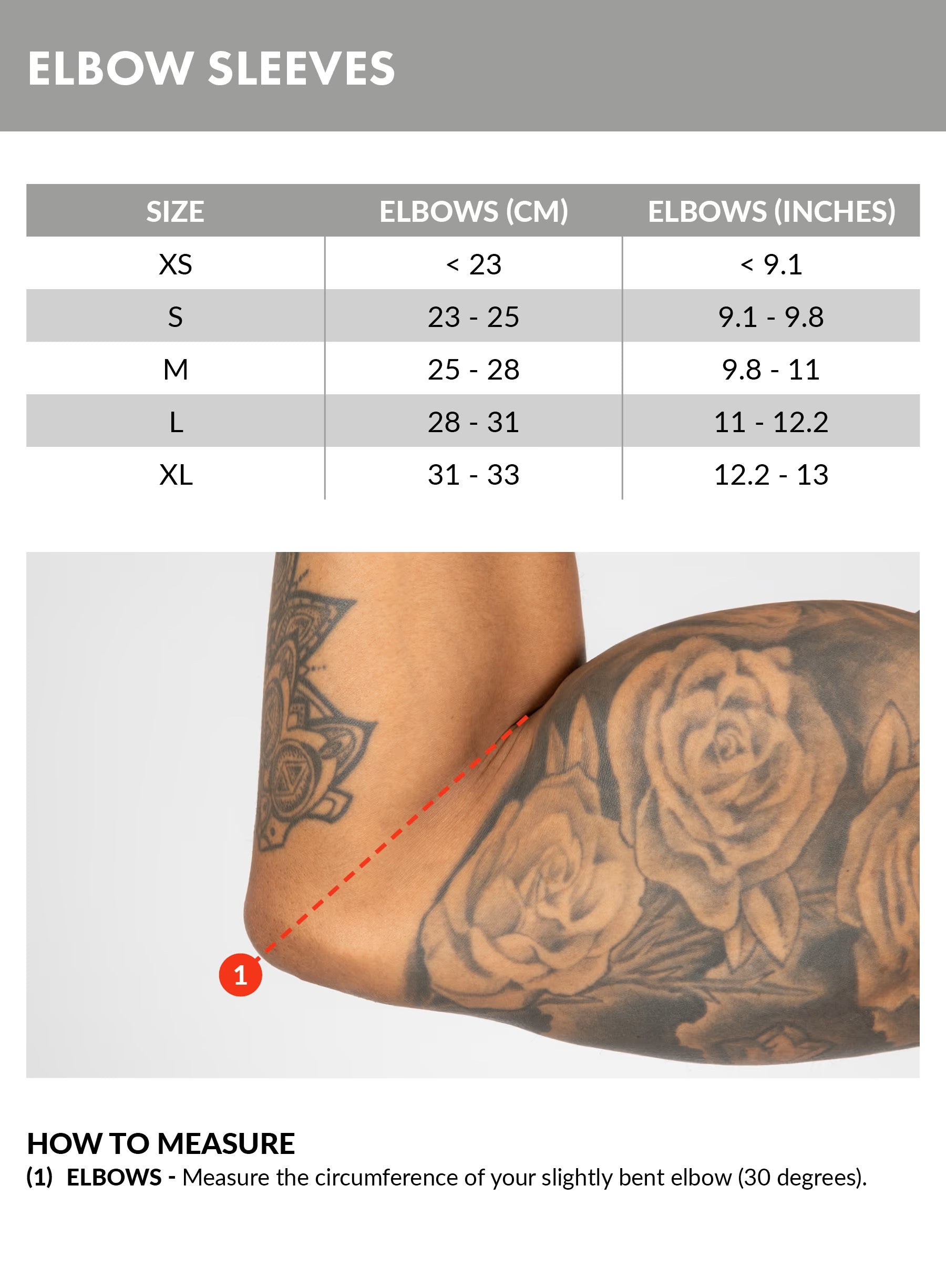 Gorilla Wear 3 MM Elbow Sleeves, black Gorilla Wear
