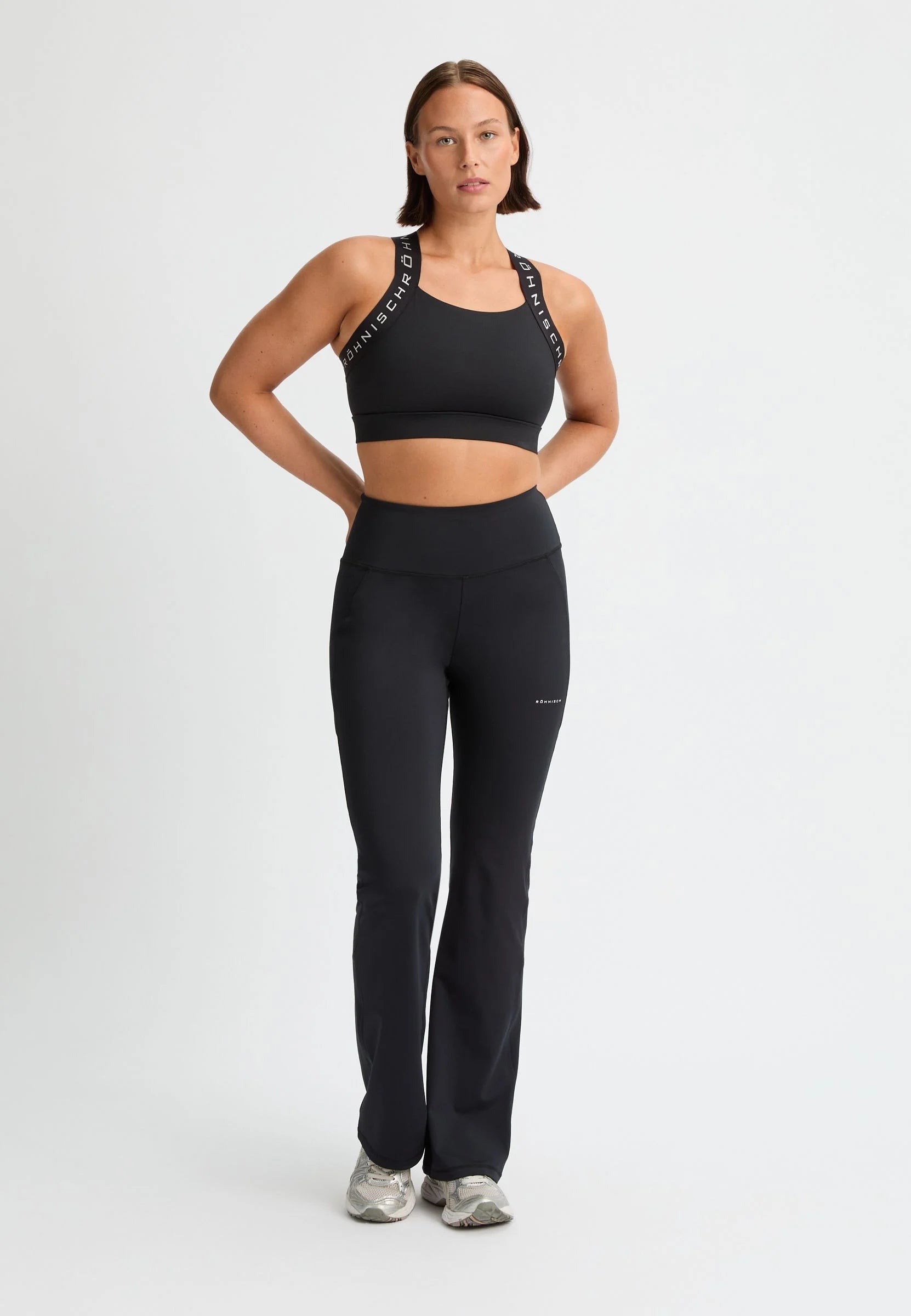 RÖHNISCH Flattering High Waist Pants Black Röhnisch