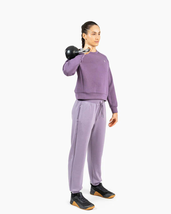 Velites Crop Sweatshirt Holo Lila