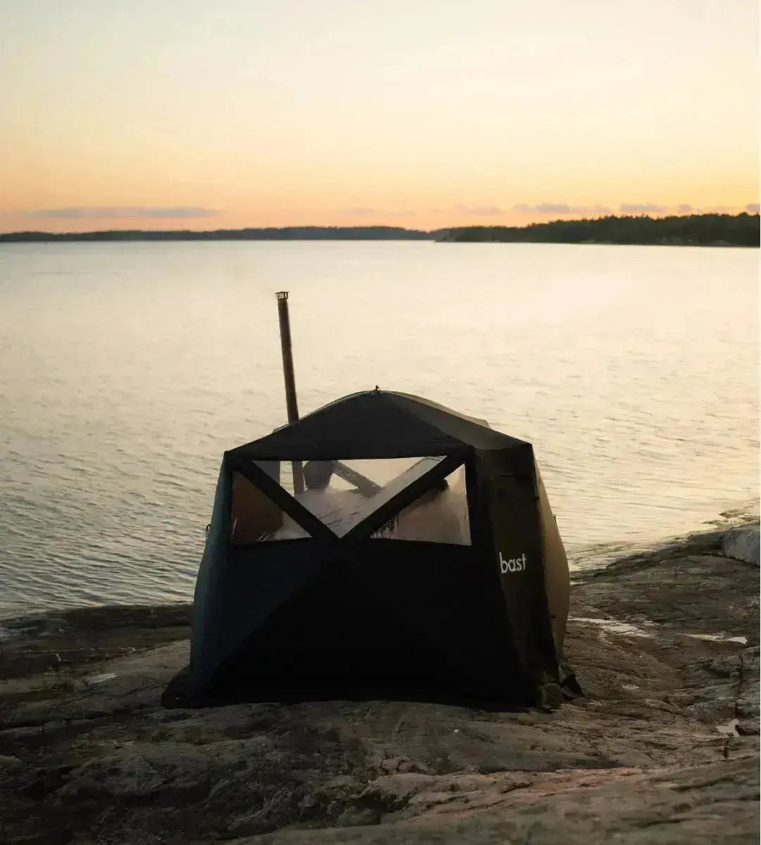 Bast Näver Tält Bast Sauna
