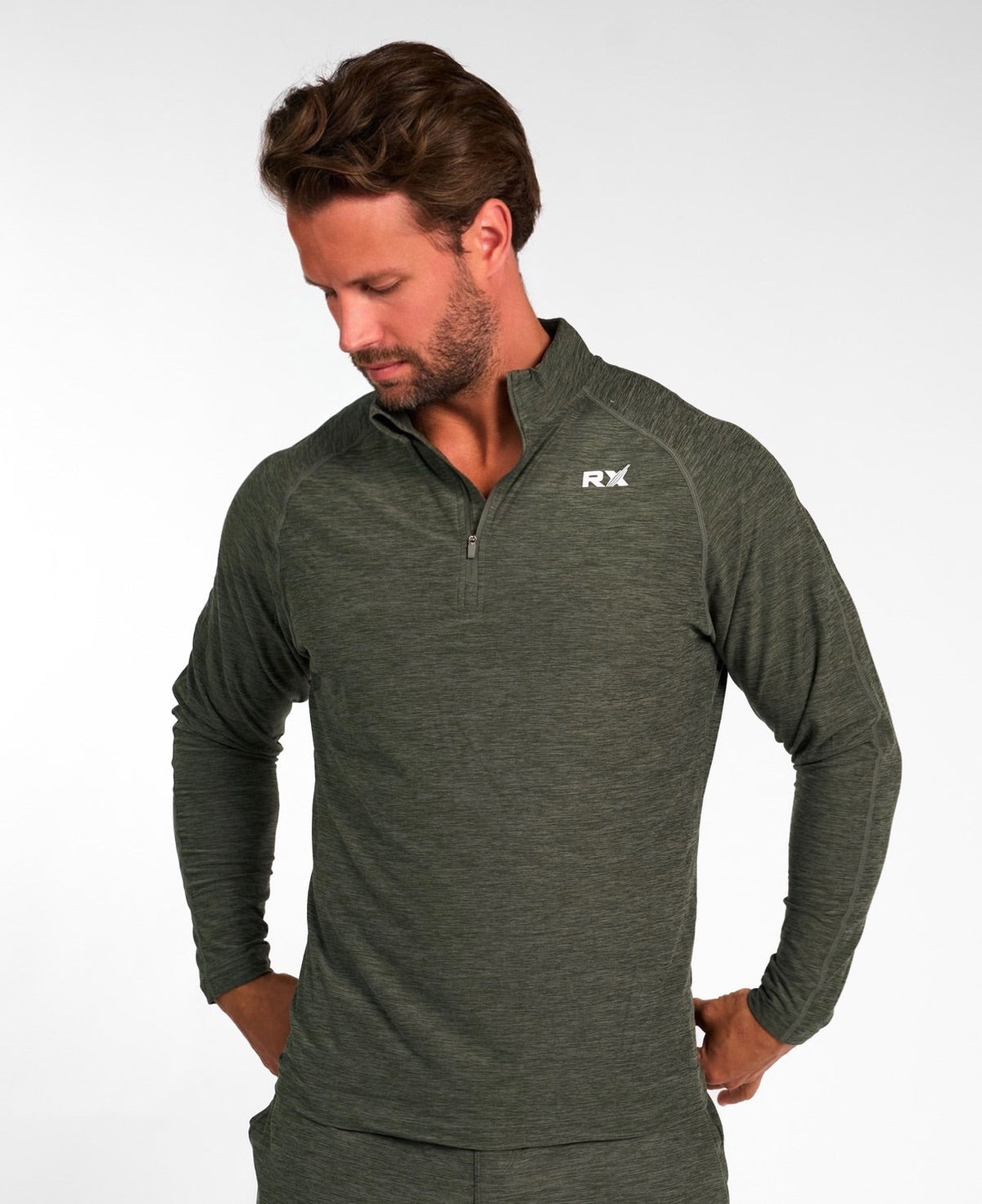 RX Performance Core Long Sleeve Olive Night