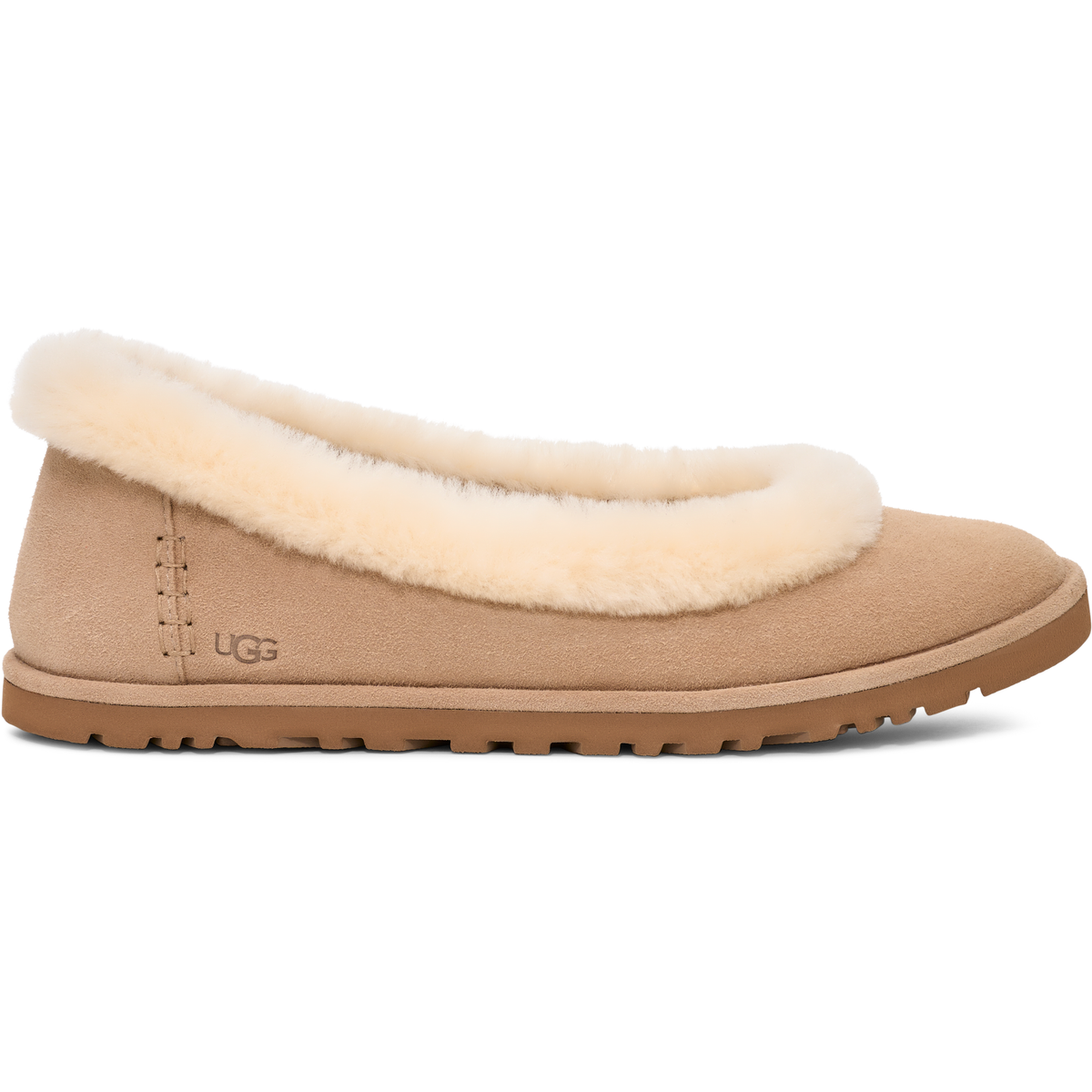 UGG Zora Ballet Flat – Dam – Sand