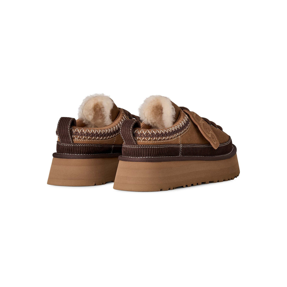 UGG Heritage Lace-Up Slipper – Dam – Chestnut