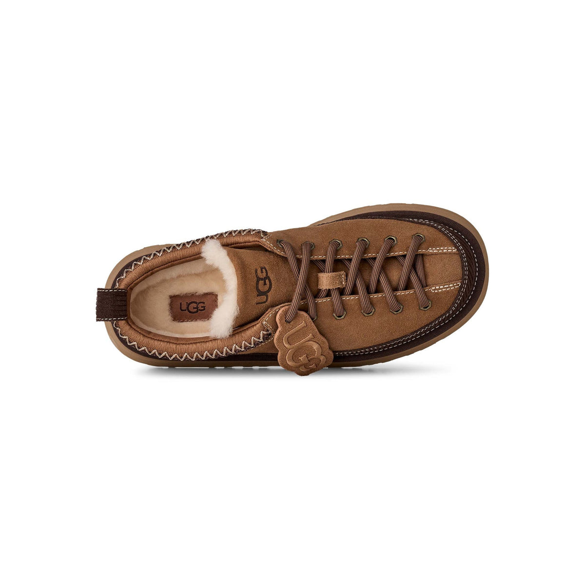 UGG Heritage Lace-Up Slipper – Dam – Chestnut