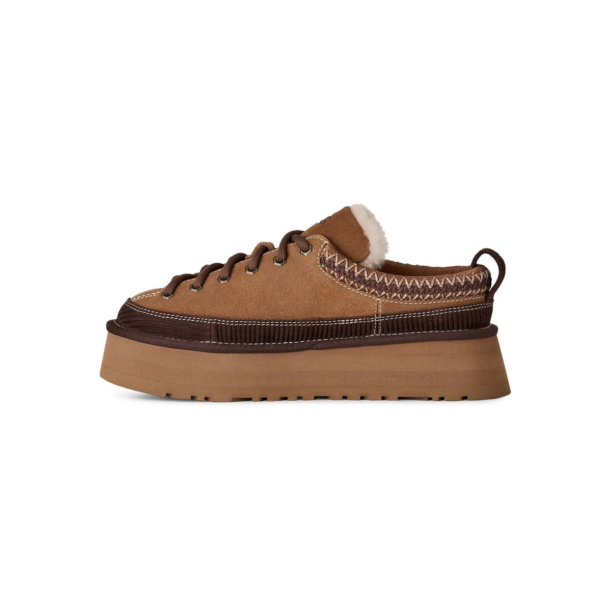 UGG Heritage Lace-Up Slipper – Dam – Chestnut