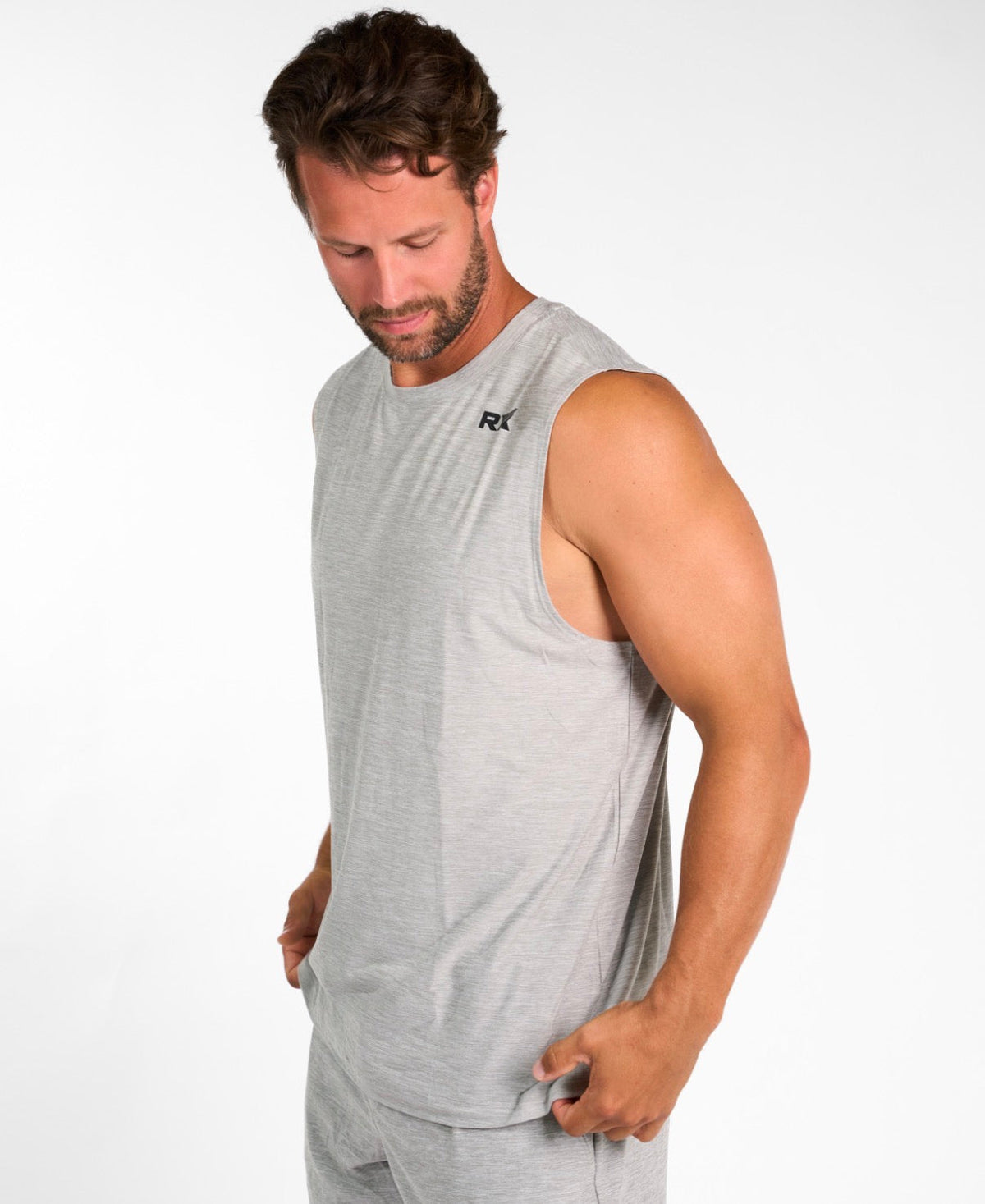 RX Performance Core Tank Top Heather Grey
