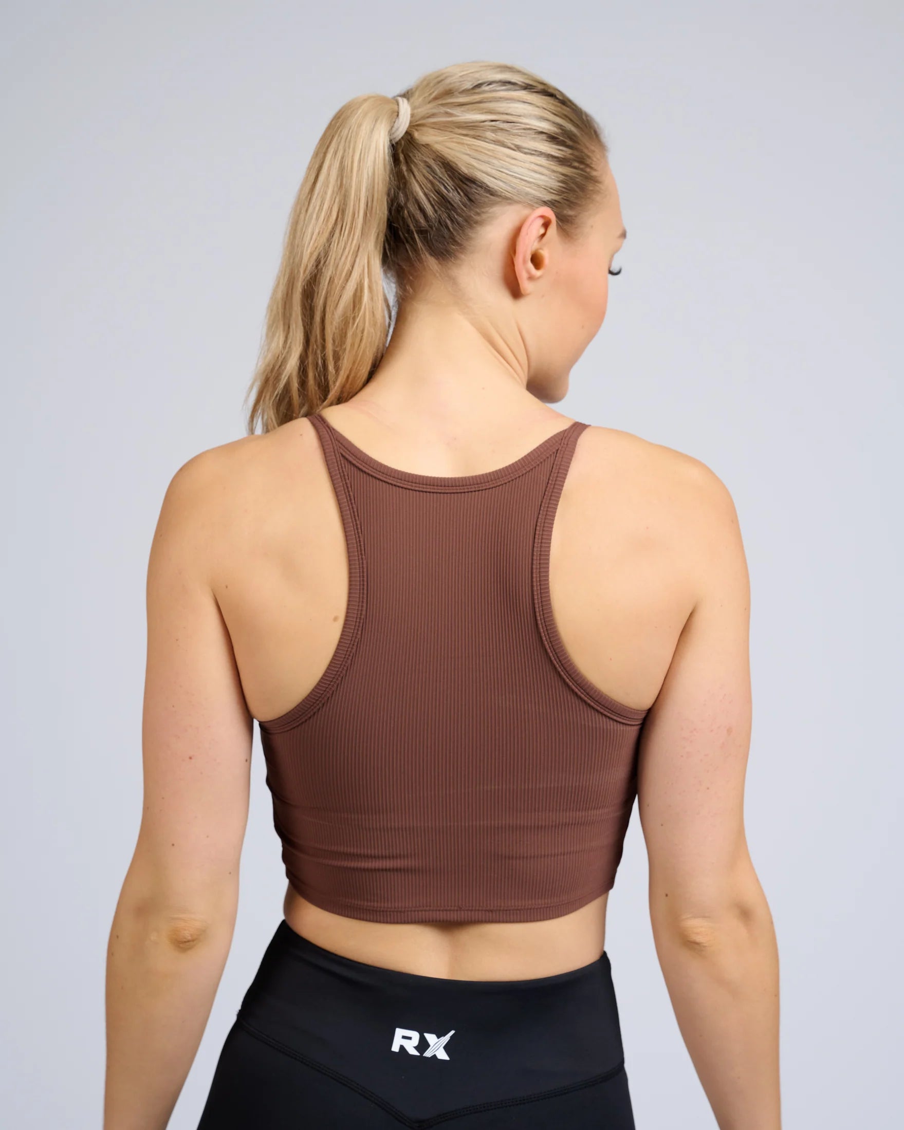 RX Performance Annie Crop Top Chestnut RX Performance