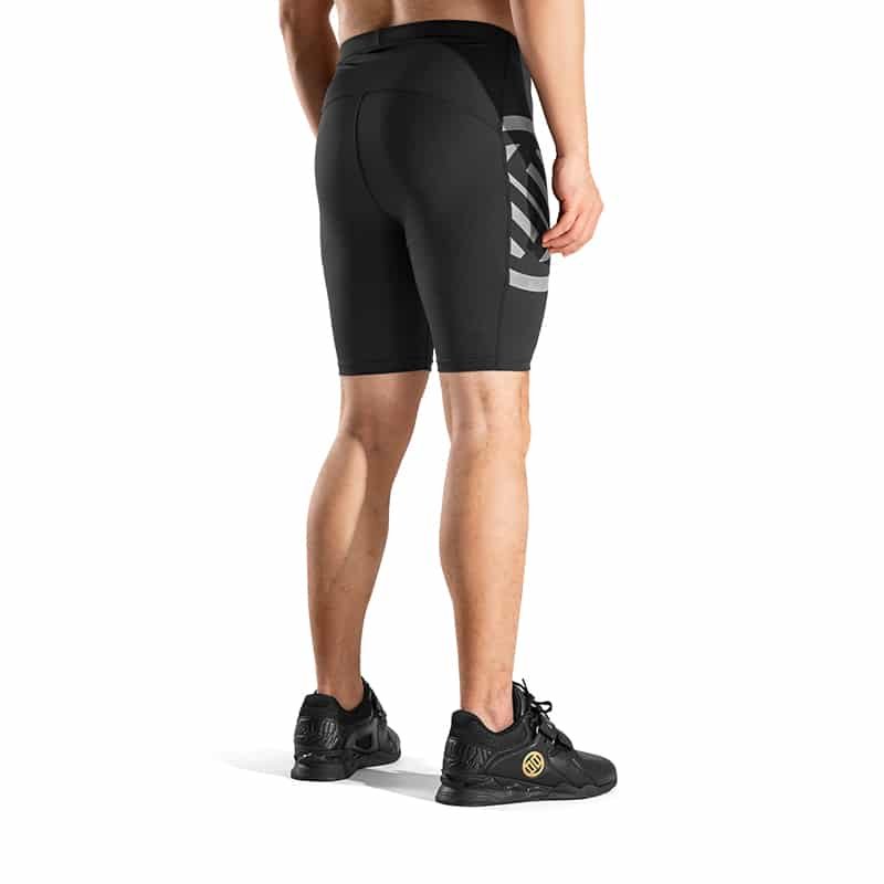 LUXIAOJUN Pro Sportswear Men's Fitness Training Tight Shorts