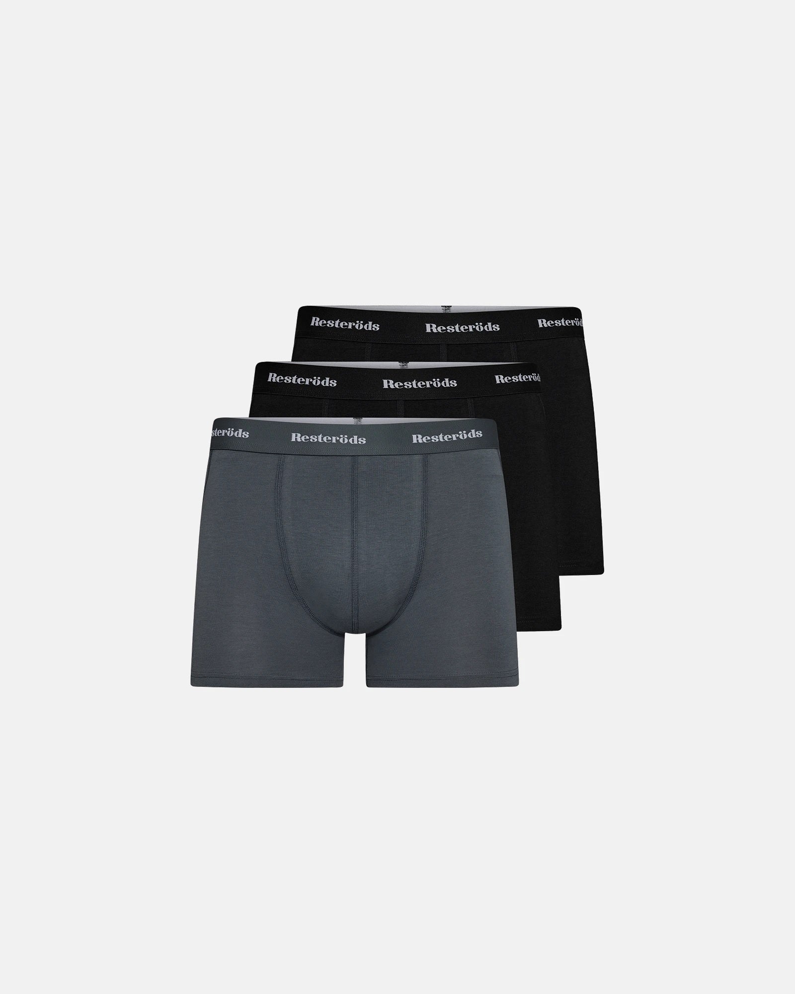 Resteröds Boxer Bamboo 3-pack - Long leg Multicolour Resteröds