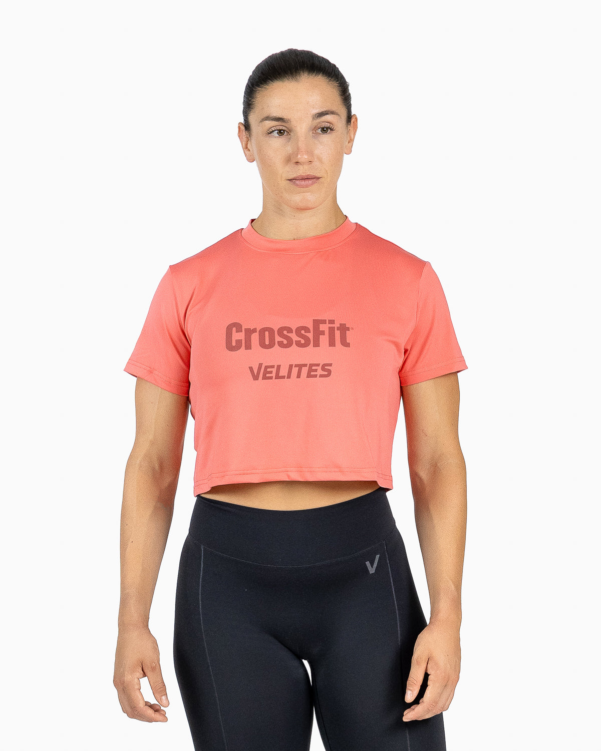 Velites CrossFit® Crop Holo Raspberry