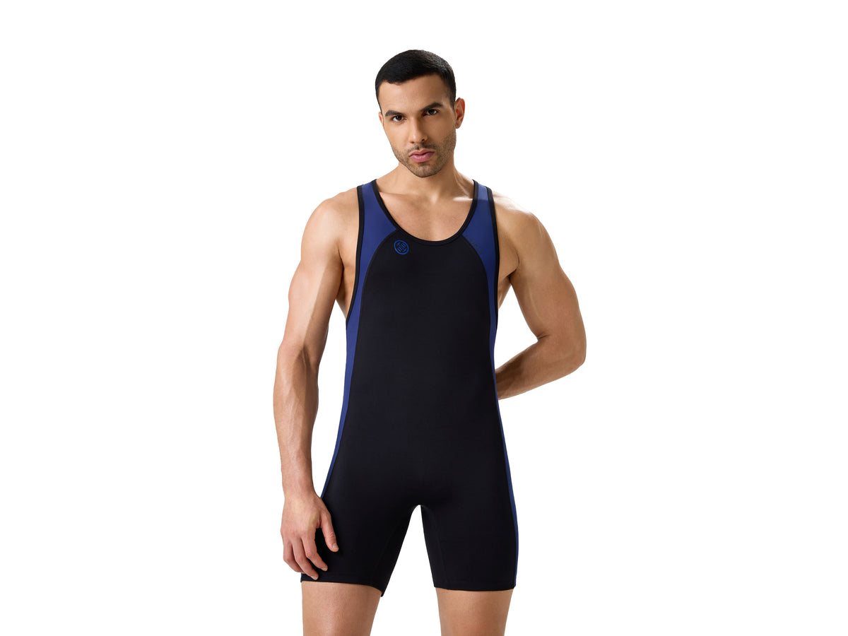 LUXIAOJUN Men's Weightlifting Singlet