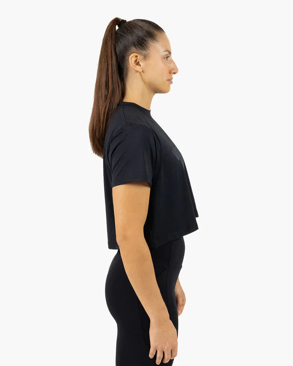Velites Crop Holo Basics Svart