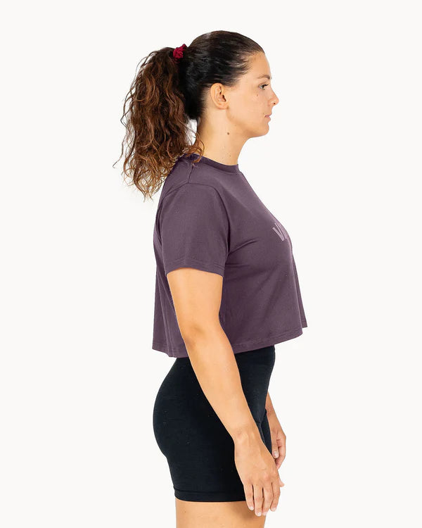 Velites Crop Holo Lila