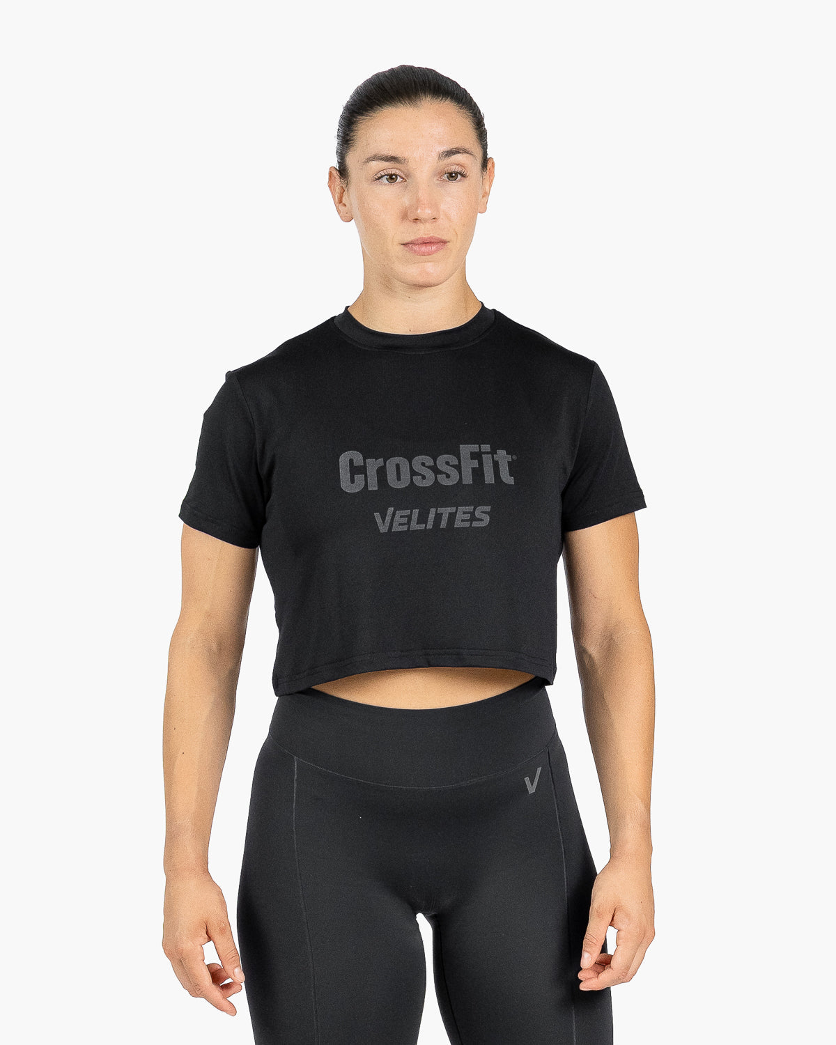 Velites CrossFit® Crop Holo Black