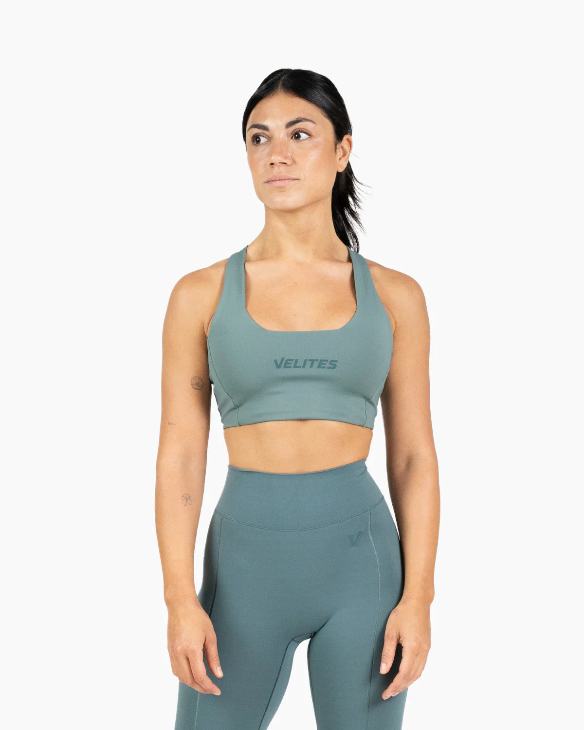Velites Bra Low Neck Holo Grön