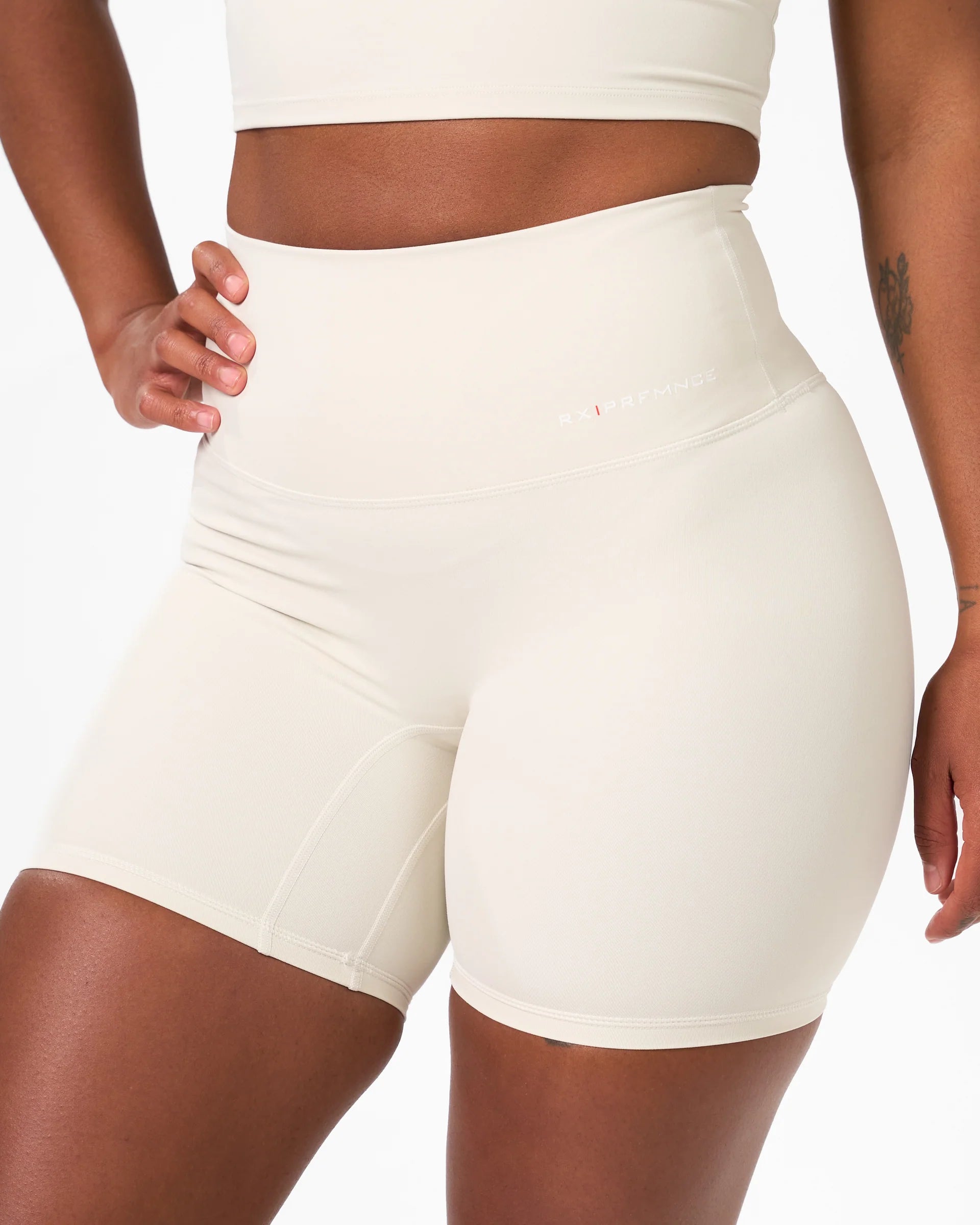 RX Performance Isabel Shorts Off White