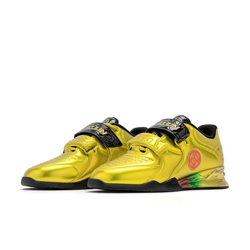 LUXIAOJUN Weightlifting Shoes – Golden