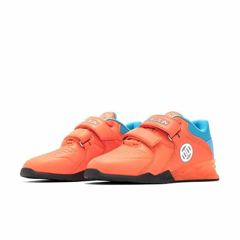 LUXIAOJUN Weightlifting Shoes – Power Orange Edition