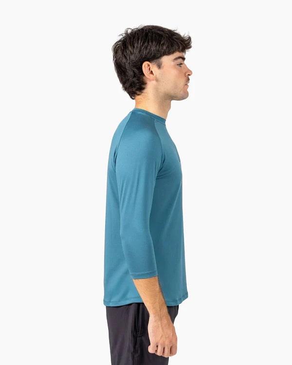 Velites 3/4 Sleeve T-Shirt Holo Blå