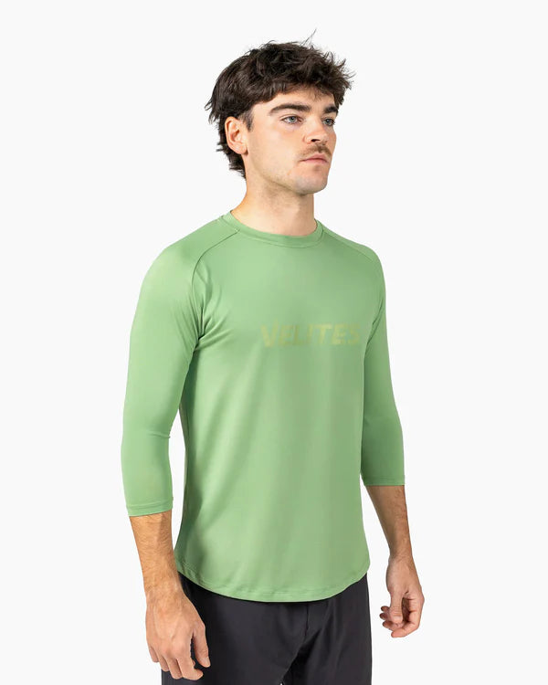 Velites 3/4 Sleeve T-Shirt Holo Grön