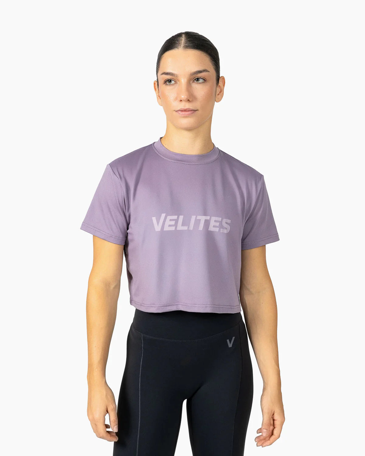 Velites Crop Holo Lila