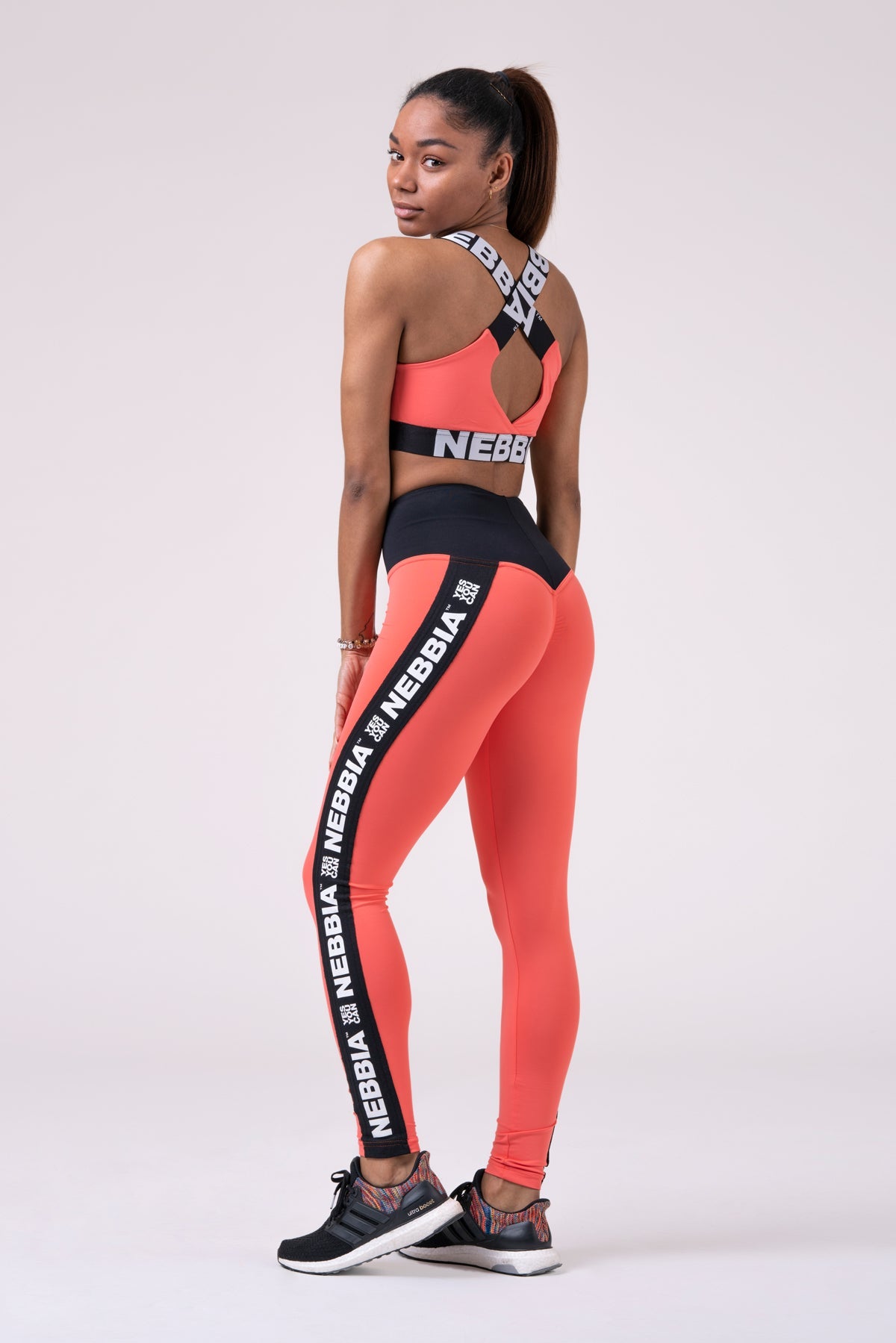 NEBBIA Hero Iconic Tights, peach NEBBIA