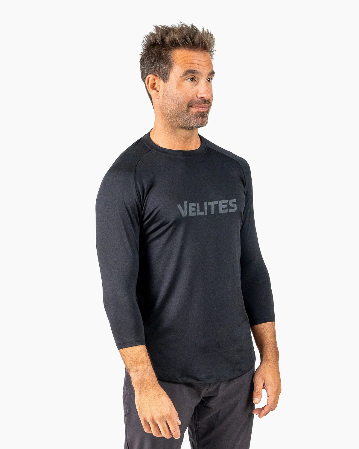 Velites 3/4 Sleeve T-Shirt Holo Svart