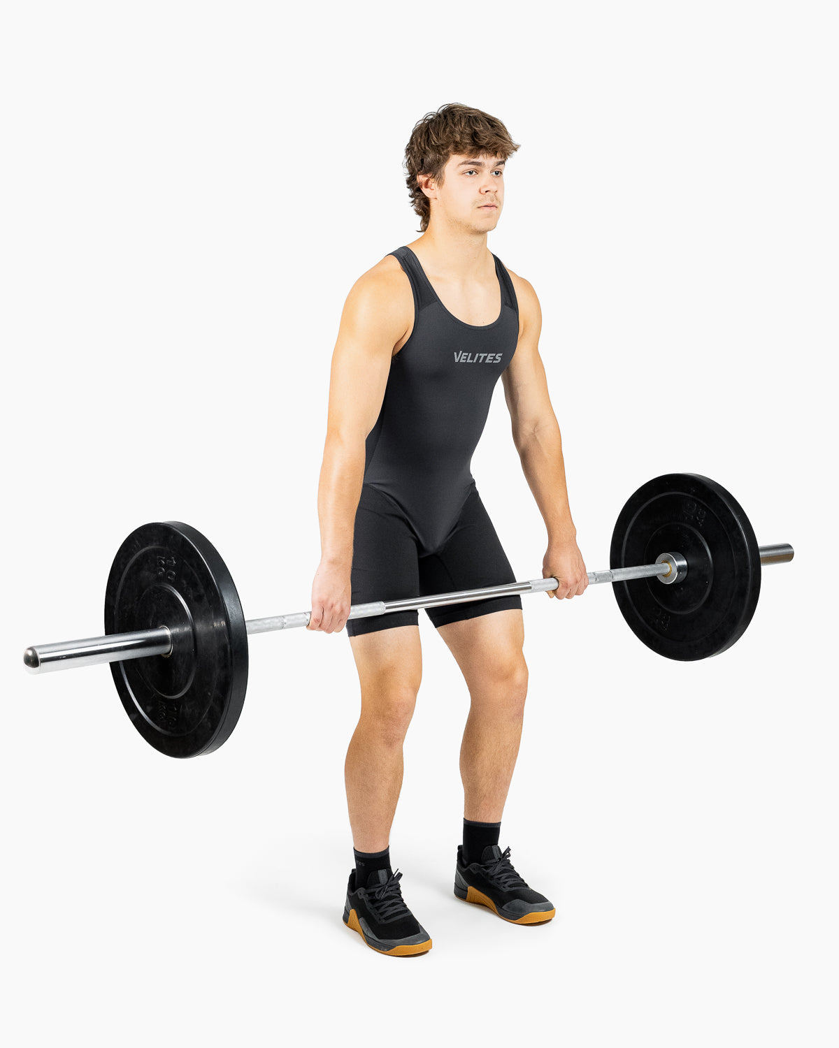 Velites Weightlifting Maillot Men Black