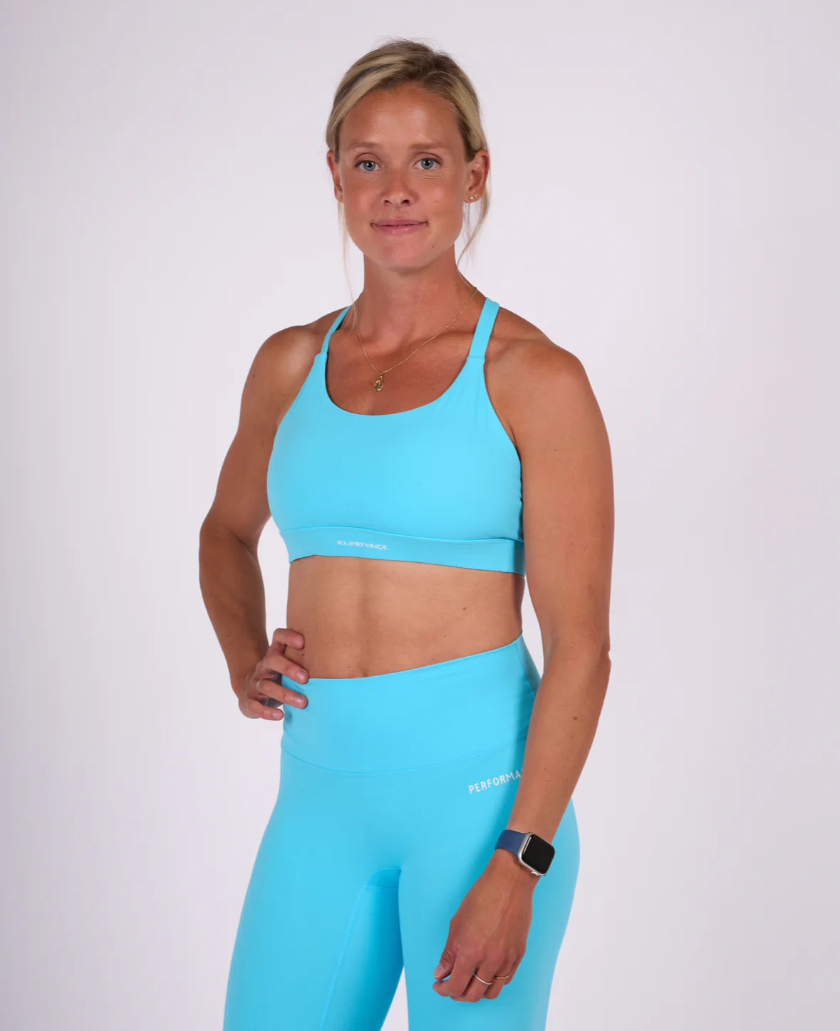 RX Performance Isabel Sport Bra Blue Lagoon