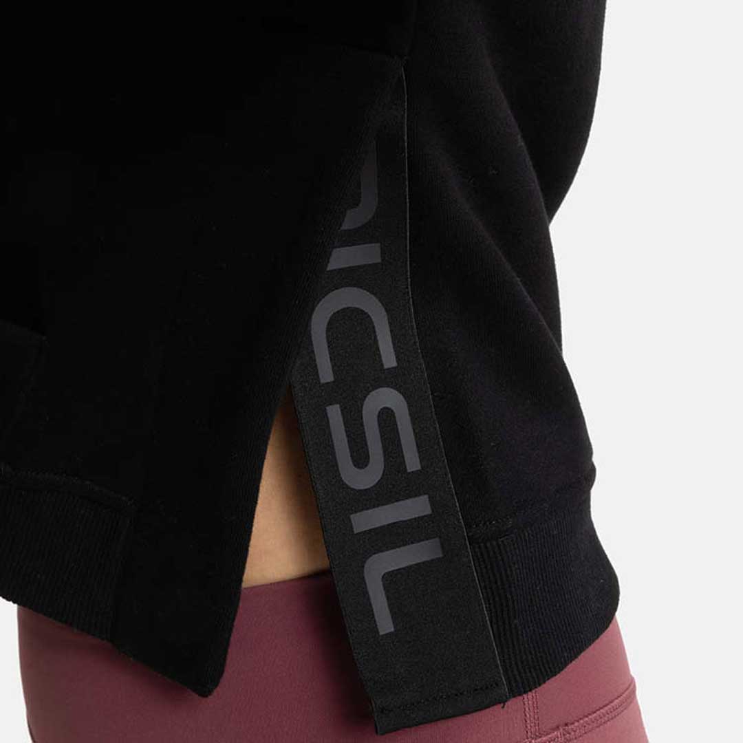Picsil Short Hoodie with Woman Hoodie Core Svart Picsil