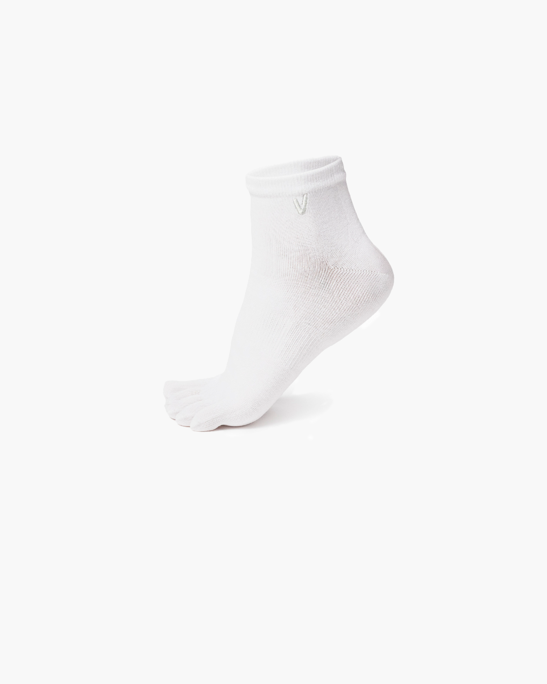 Velites 5 Finger Socks White