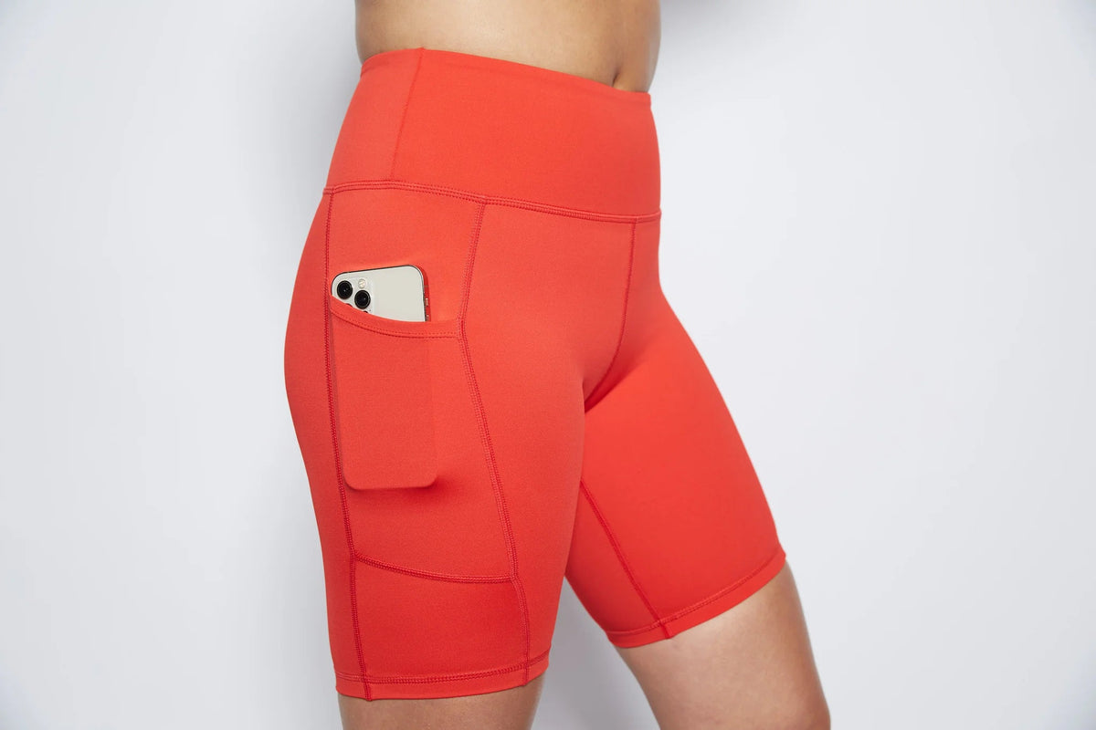 RX Performance Cindy Biker Shorts Red RX Performance