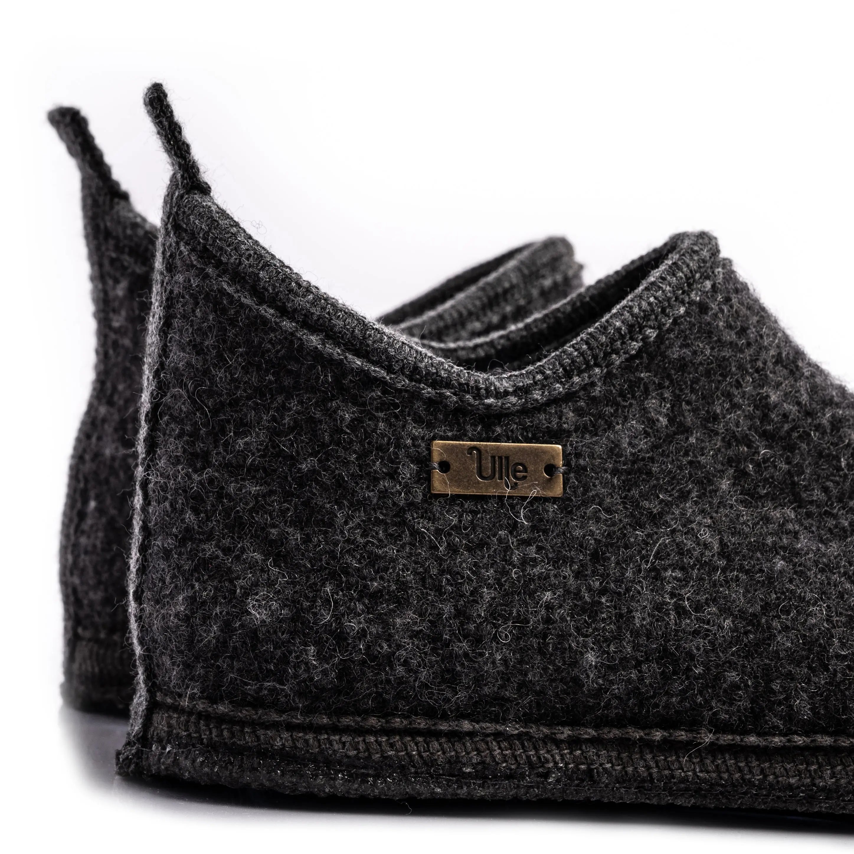Ulle Cottage Ulltoffla Dark Grey Melange Ulle