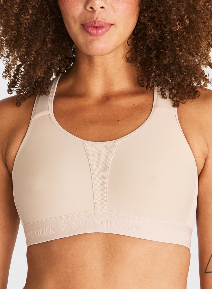 SWEGMARK Kimberly Iconic Sport-BH Beige Swegmark