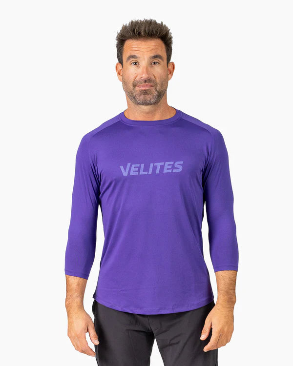 Velites 3/4 Sleeve T-Shirt Holo Lila